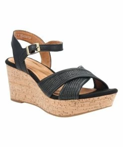 Clarks ELLERIE PLUM BLACK NOIR