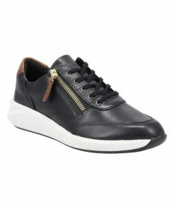 Clarks UN RIO ZIP BLACK NOIR