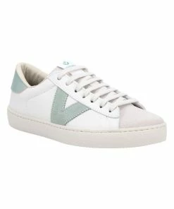 Victoria BERLIN PIEL CONTRASTE JADE VERT